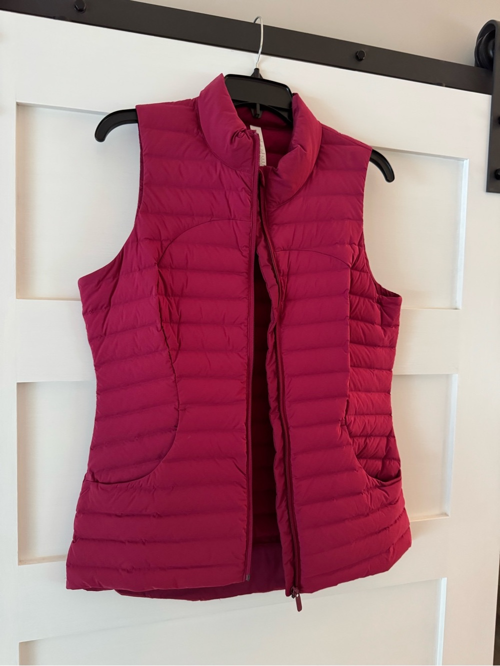Lululemon Pack It Down Vest Pomegranate Size 8 - Picture 7 of 10